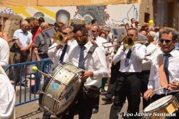 Misa y procesión religiosa en La Viña (Foto Francisco Javier Santana)